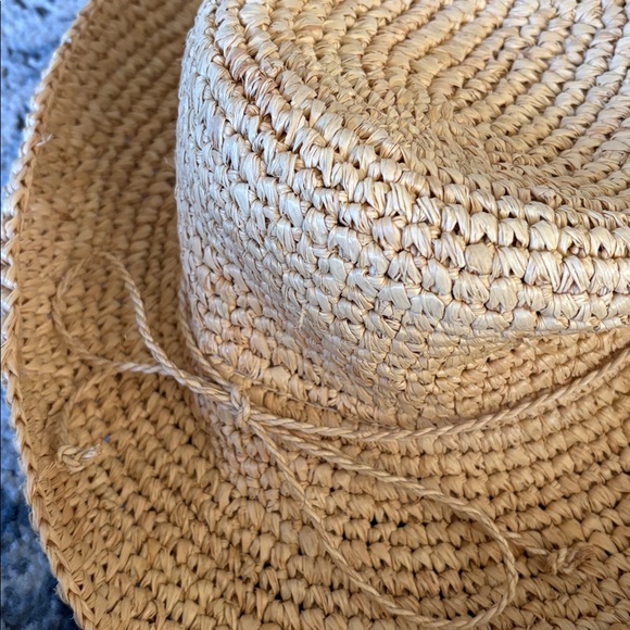 Scala Twisted Raffia Straw crushable Boater Hat - Picture 5 of 7